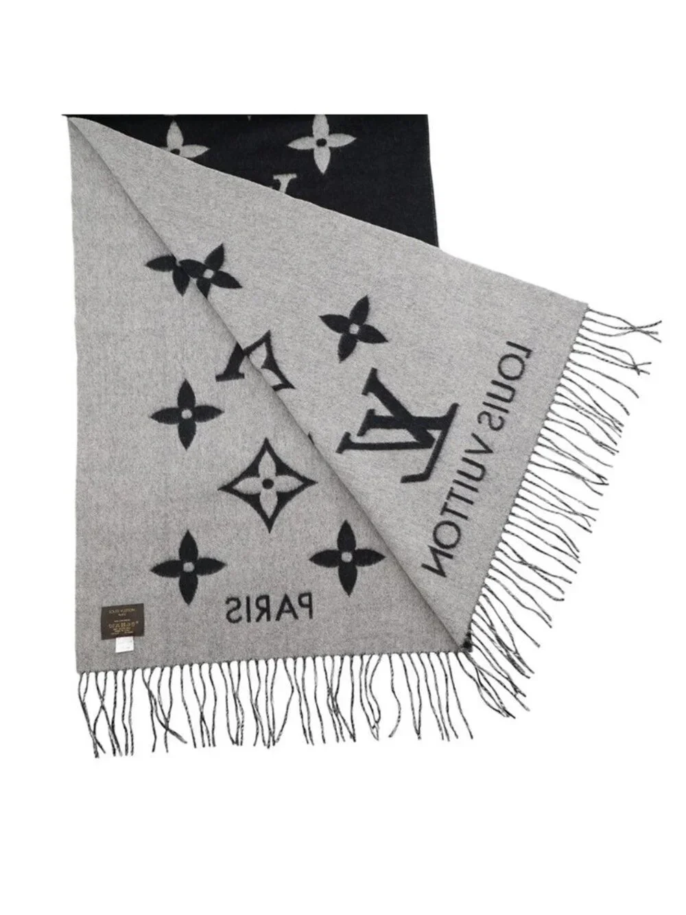 Louis Vuitton Scarf Echarpe Reykjavik Large Shawl Cashmere
